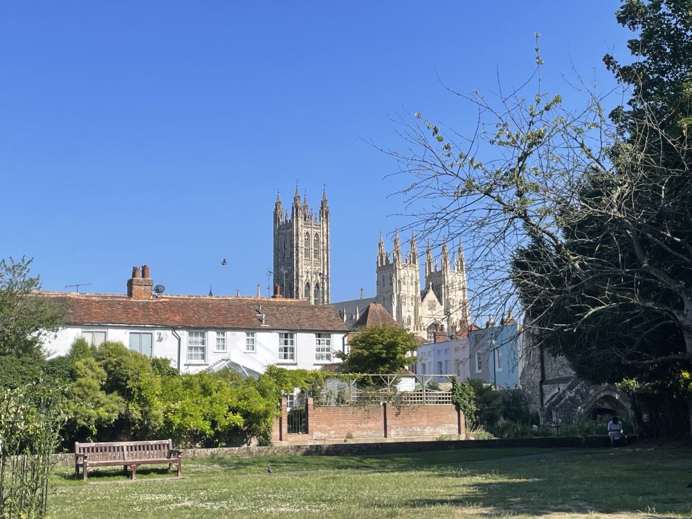 Die schöne Kleinstadt Canterbury